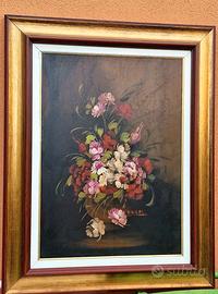 Quadro ad olio dal titolo: Fiori