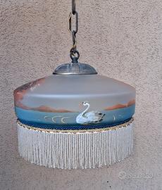 Lampadario in vetro