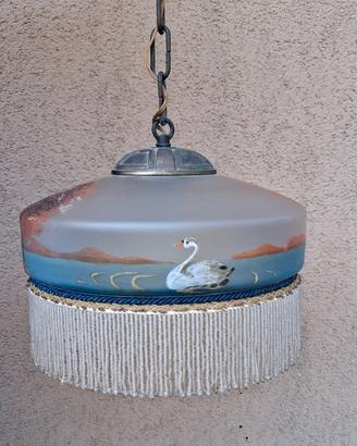 Lampadario in vetro