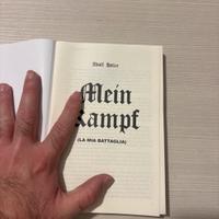 Libro la mia battaglia il Mein Kampf