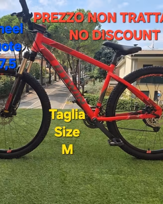 Mountain bike BTwin 27,5 " taglia M