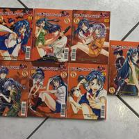 Full metal panic da n. 1 a n. 8 ( manca il n. 4)