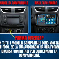 Suzuki Swift Kit Completo Autoradio Android 2 din