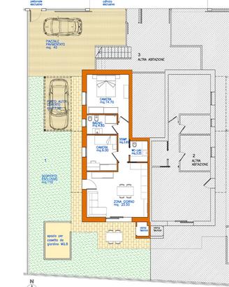 Nuovo appartamento indipendente con giardino