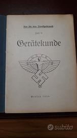 Manuale NSFK Attività Volo Berlino 1939 GERMANIA