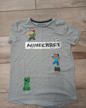 Maglia Minecraft Mojang Designed by Jinx 11-12 ann