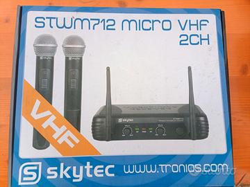 Kit Microfini STWM712 MICRO VHF 2 CH