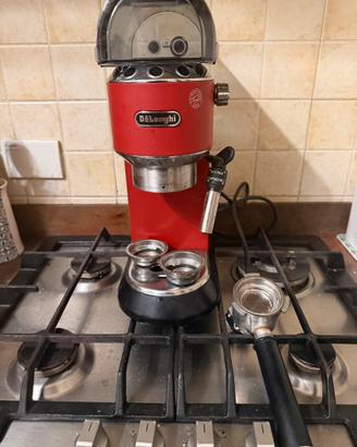 Macchina Caffè De'Longhi Dedica Style (Rossa)