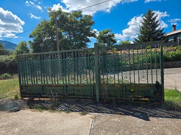 cancello scorrevole in ferro 6 x 2 m  