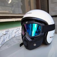 maschera per casco moto 
