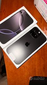 IPHONE 16 PRO MAX 256gb NERO