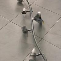 Applique con 4 faretti led attacco GU10