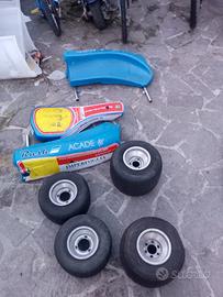 Cerchioni con pneumatici gokart e carsnature
