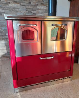 Cucina economica a legna