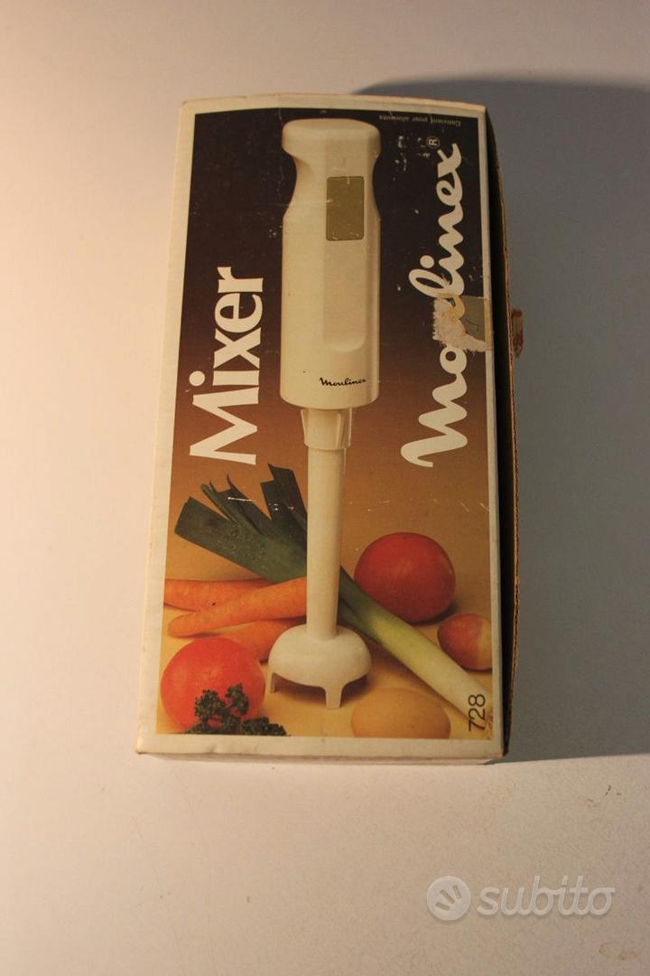 Moulinex Mixer ad Immersione, vintage modello 728 - Elettrodomestici In  vendita a Genova