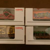 MARKLIN - SET DI 4 CARRI MERCI EPOCA IV - NUOVI