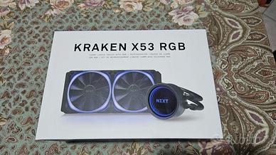 Dissipatore NZXT Kraken X53 240mm RGB - Completo