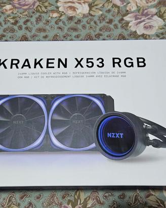 Dissipatore NZXT Kraken X53 240mm RGB - Completo