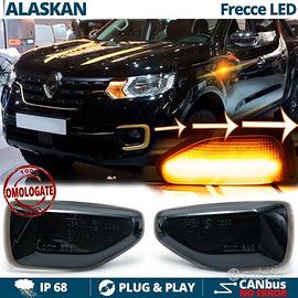 FRECCE LED Sequenziali per Renault ALASKAN NERE