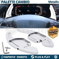 PALETTE Cambio Volante per SEAT Alluminio Silver
