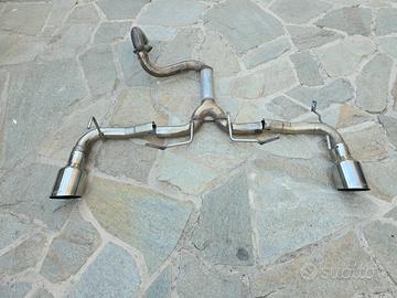 Scarico marmitta inox 500, 595, 695 Abarth 