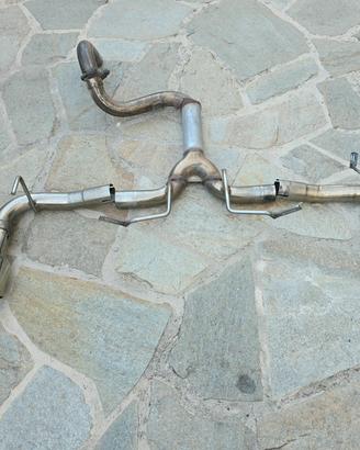 Scarico marmitta inox 500, 595, 695 Abarth 