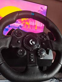Volante Logitech G923 + Pedaliera + Cambio H