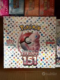 Pokemon 151 jap box sigillato