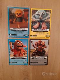 Lotto 4 Carte Skifidol Italian Brainrot