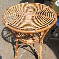 Tavolino vintage in bambù 