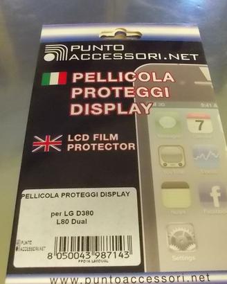 Pellicola proteggi schermo lg 380