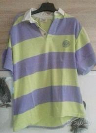 Maglietta vintage anni 80 Sisley moda paninaro M,L