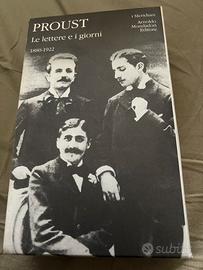 Proust  le lettere e i giorni 1880-1922 meridiani