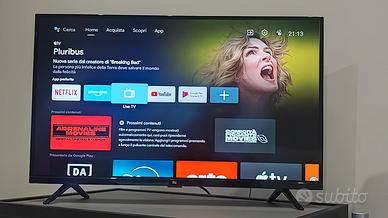 Smart TV Led Xiaomi 32 telecomando vocale e blueto
