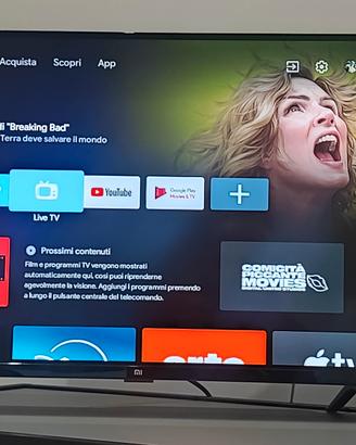 Smart TV Led Xiaomi 32 telecomando vocale e blueto