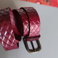 Cintura in pelle Sisley 