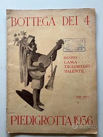 Canzoniere Piedigrotta 1936 BOTTEGA DEI 4 Bovio Mu