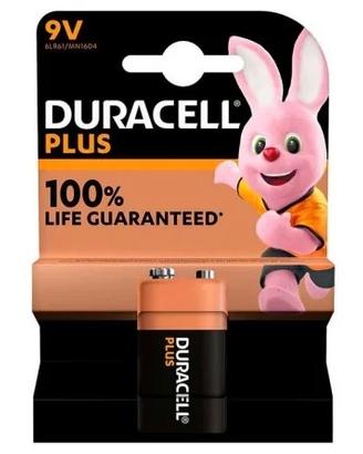 Batterie Duracell Plus 9V