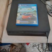 PlayStation 4 completa di volante pedaliera e cont