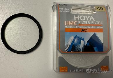 Filtro UV(c) HOYA HMC diametro 49 mm