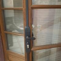 INFISSI IN LEGNO NR 2 A DOPPIO BATTENTE+ 1 INFISSO