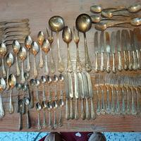 set posate placcate argento
