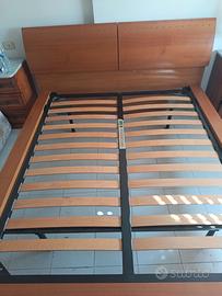 Letto matrimoniale in legno