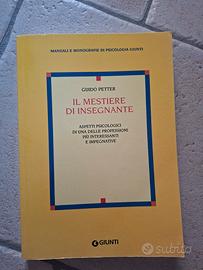 Il mestiere di insegnate