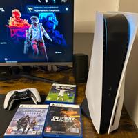Ps5 fat Disco con tre giochi (solo Roma)