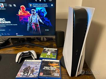 Ps5 fat Disco con tre giochi (solo Roma)