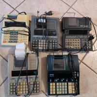 calcolatrici Olivetti e Citizen