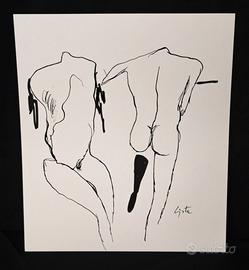 Pietro Lista Salerno – Disegno China cartoncino