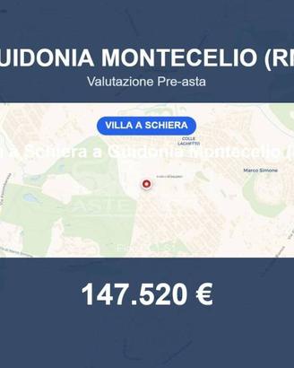 Immobile in asta di 90 m² con box auto a Guidonia 