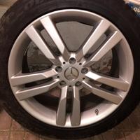 CERCHI MERCEDES con gomme termiche 215/55/R18